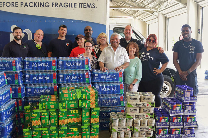 Realtors deliver food and water to tornado victims